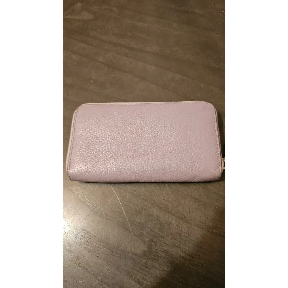 Michael Kors‎ lilac purple zipper wallet